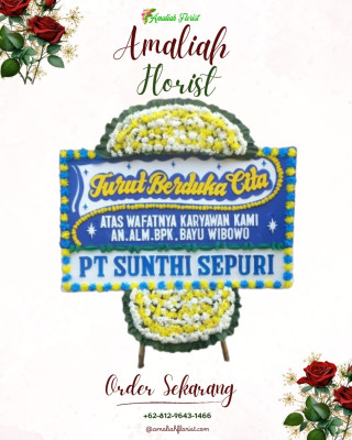 Papan Bunga Duka di Kubangsari