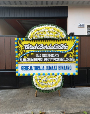 Papan Bunga Duka di Kubangsari