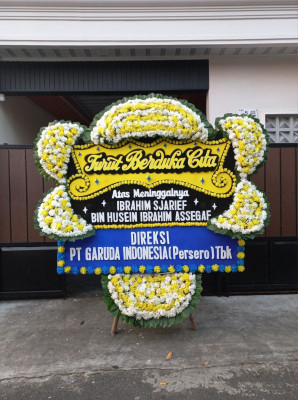 Papan Bunga Duka di Kubangsari