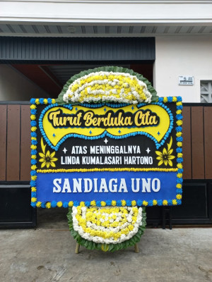 Papan Bunga Duka di Kubangsari