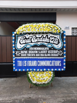 Papan Bunga Duka di Kubangsari